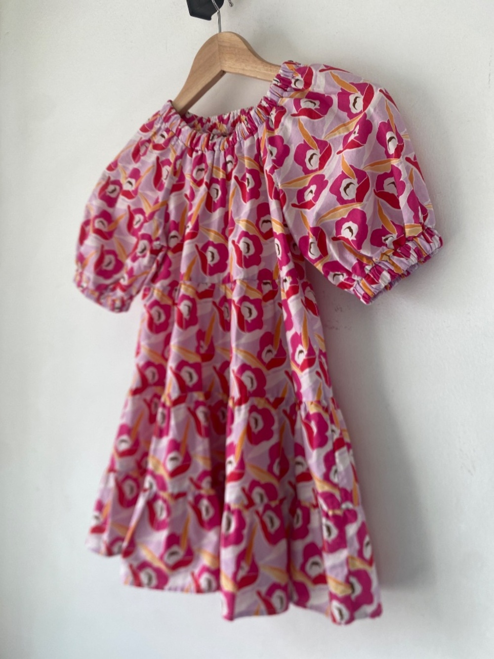 NWT Zara 7 Girl’s Floral Tiered Dress - Picture 8 of 12